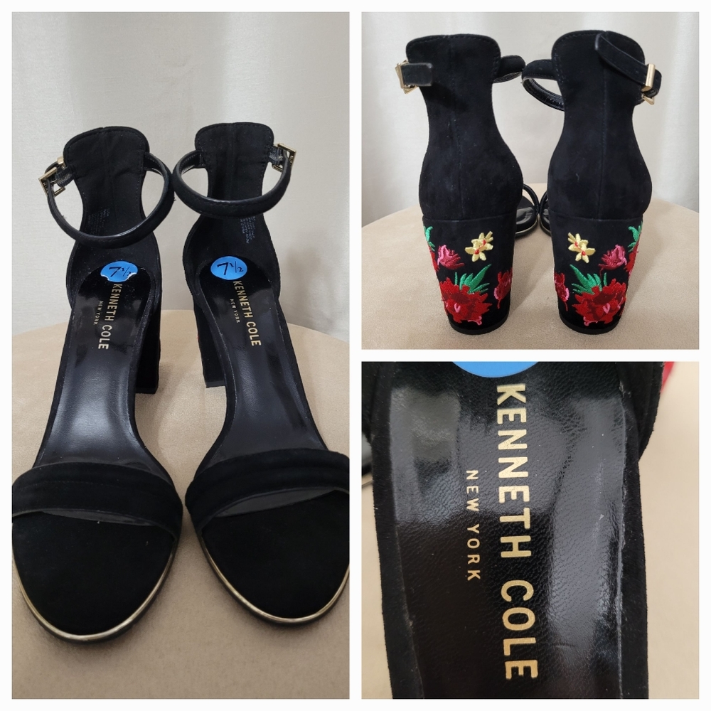 Embroidered Sandels 7.5 / 8